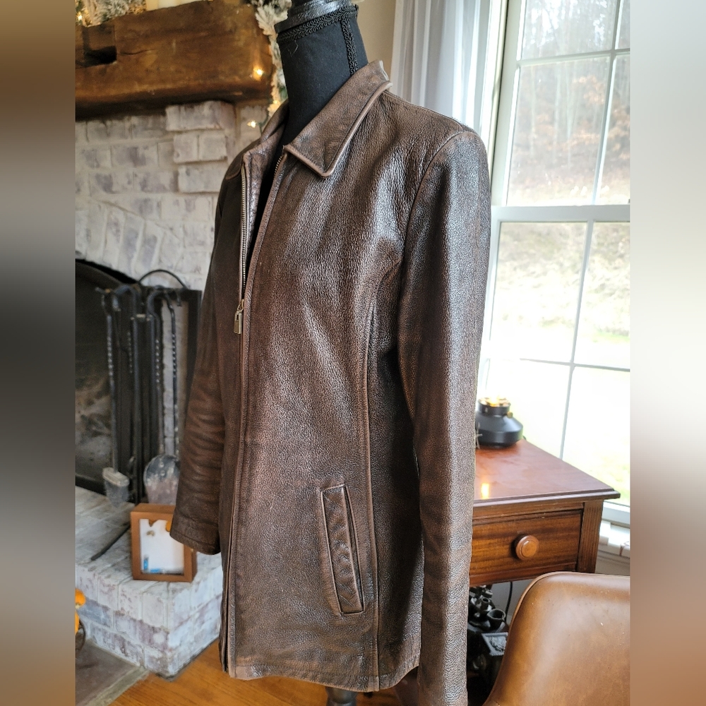 Brown Leather Jacket